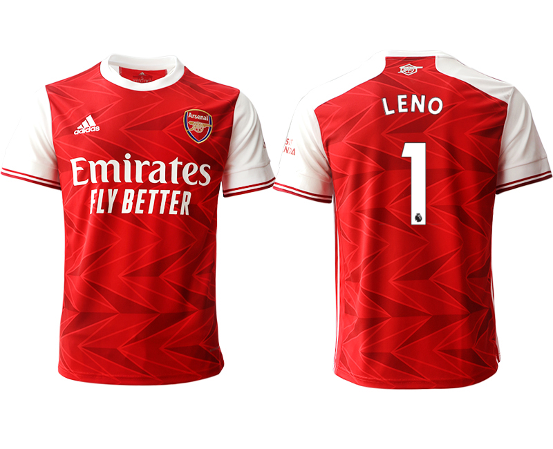 Men 2020-2021 club Arsenal home aaa version #1 red Soccer Jerseys